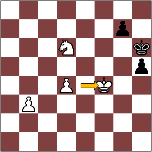 Captura con rey en ajedrez